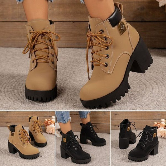 🎅Free Delivery🔥2025 new thick sole British style Martin boots