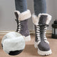 Women's Cotton Mid-Calf Plush Lined Snow Boots