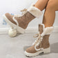 Women's Cotton Mid-Calf Plush Lined Snow Boots