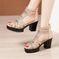 🌸Spring Specials💐 Women's Anti-Slip Peep-Toe Chunky Sandals