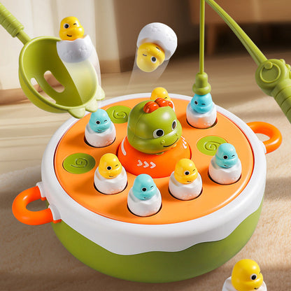 Dinosaur Fishing Game Toy for Kids