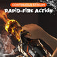 Gatling Electric Water Blaster with Lighting & Smoke Effect