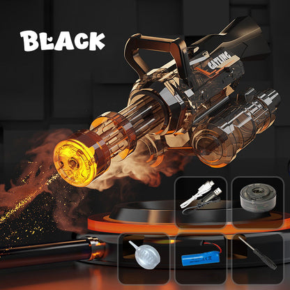 Gatling Electric Water Blaster with Lighting & Smoke Effect