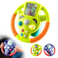 Portable Educational Simulation Steering Wheel Toy for Kids