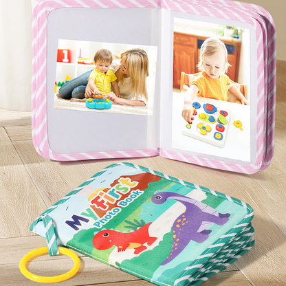 🖼️💕My First Baby Photo Book with Safe Mirror