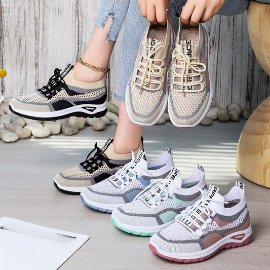 Women’s Casual Lace-Up Running Shoes