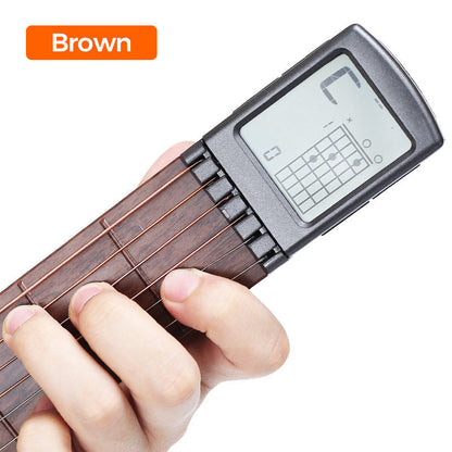 Pocket Guitar Chords Trainer with Rotatable Screen