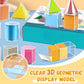 Clear 3D Geometric Display Model