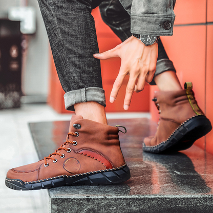 Men's Vintage Mid-Top Casual Shoes