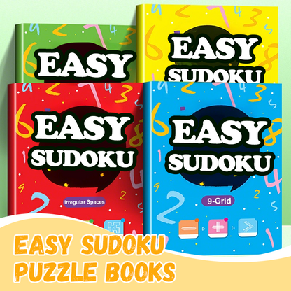 Easy Sudoku Puzzle Books for Kids