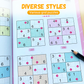 Easy Sudoku Puzzle Books for Kids