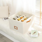 👟📦 Stop piling shoes in messy stacks — this foldable shoe box doubles your closet space. Dustproof, breathable, and stackable. A place for every pair. ✨