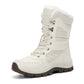 Women’s Warm Ankle-High Lace-Up Snow Boots