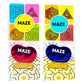 46 Pages Maze Activity Book for Kids
