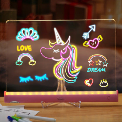 💥Half price sale🎉Children's Light-Up Drawing Board DIY Set