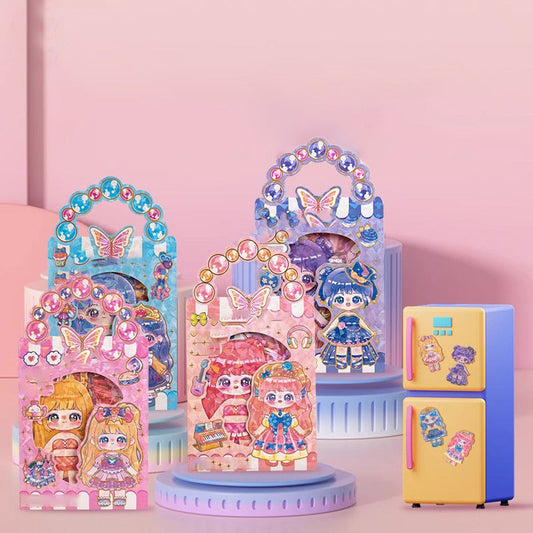 Magnetic Dress-Up Dolls for Kids