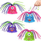 👾 50% OFF NOW! 🧸 Hair Pulling Monster Stress Relief Toy - Stretchy Sensory Fidget Tool for Anxiety & Focus, Safe for Kids/Adults 🎯✨