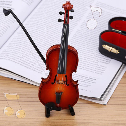 CHRISTMAS: 50% OFF 🎄 Mini Violin Model Ornament – Exquisite Detail, Perfect for Graduation Gift & Holiday Decor ✨📦