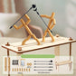 DIY Bamboo Man Fencing Puppet Game Set