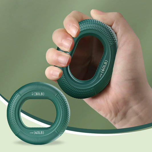 💪50% OFF NOW! Silicone Rings Hand Grip Strengthener – Dual Sided Resistance Hand Grip Ring, Portable Forearm Trainer for Hand Rehabilitation, Workout & Stress Relief