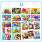20 PCS Educational DIY Craft 3D Stickers