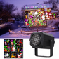 🔥Christmas Sale 🎁Rotating LED Christmas Pattern Projector Light