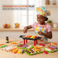 Kids Realistic BBQ Grill Playset with Food