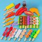Kids Realistic BBQ Grill Playset with Food