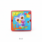 Educational Mushroom Peg Art Puzzle Set for Toddlers