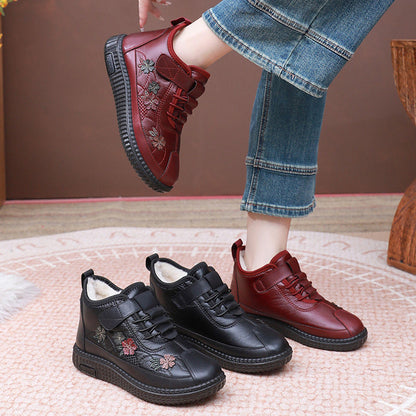 Women’s Anti-slip Warm Faux Fur Lined Ankle Booties