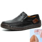Classic Men’s Leather Shoes – Breathable Calfskin, Slip-On Comfort & Timeless Style! 👞✨