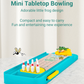 Tabletop Finger Frog Bowling Toys