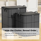 🗄️Limited Time Offer $19.99! 🛏️Large Capacity Dust-Proof Bedding Storage Bag, Heavy Duty Foldable Comforter Clothes Organizer with Handles