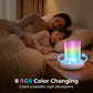 360° UV Mosquito & Fly Trap Lamp – No noise, no chemicals. 8 RGB colors, 360° coverage. A bug-free, peaceful night’s sleep. 🦟🚫