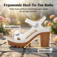 🏖️Women's Summer Platform One-Strap Sandals – Comfortable, Lightweight & Perfect for Beach or Daily Wear☀️