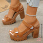 Women's Summer Platform One-Strap Sandals ☀️
