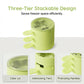 Flower-Shaped Silicone Ice Cream Mold