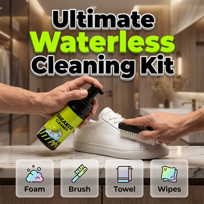 👟 Waterless Sneaker Cleaning Kit – Clean Without Washing