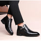 High-end leather✨Men's Retro Business Slip-On Ankle Shoes