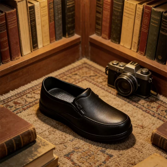 Men's Waterproof & Non-Slip Work Loafers