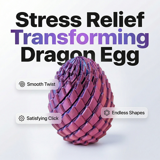 ✨3D Printed Surprise Dragon Egg|The texture details look completely natural