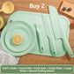 Kids Safe Kitchen Knife and Cutting Board Set