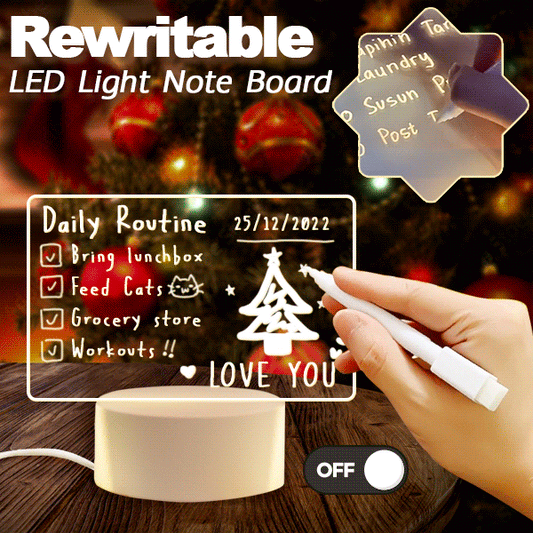 The Perfect Gift - A Reusable Drawing Board Set with LED Light