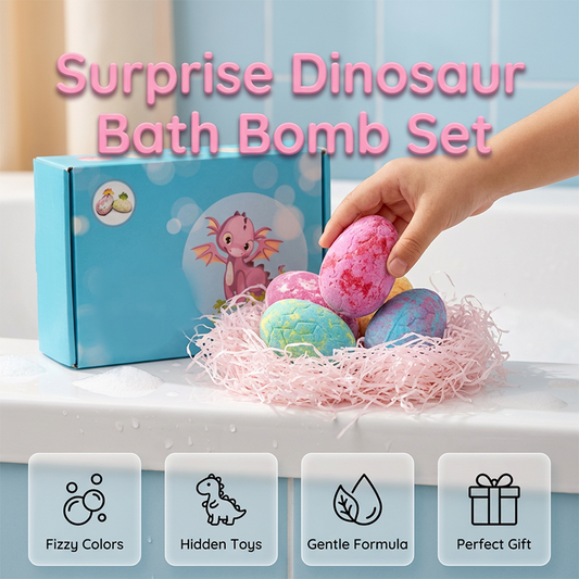 Natural Essential Oil Bath Bomb Set