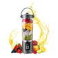 🍹🔋 Portable USB blender – wireless, 10-blade, crushes ice & fruits instantly!