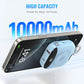 ⚡🔋 Magnetic Power Bank – 15W Fast Charge, 10,000mAh, Slim Design – Instant Juice for iPhone & Android! 📱