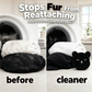 🐻🧹 Cute Bear Pet Hair Remover – Reusable, Gentle on Fabric – Picks Up Fur in Seconds! ✨