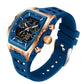 Track Time & Train Instantly! 5ATM Dual-Display Sports Watch