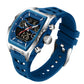 Track Time & Train Instantly! 5ATM Dual-Display Sports Watch