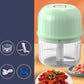 🧄 Wireless Electric Mini Food Chopper — One Press, Freshly Chopped in Seconds! ⚡ USB-C, Cordless, 3 Steel Blades — Save Time Every Meal! 🥗✨